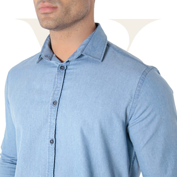 Camisa Social Slim Fit Jeans Claro Exclusiva